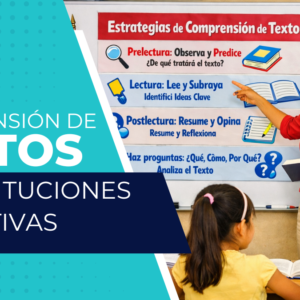 COMPRENSIÓN DE TEXTOS EN INSTITUCIONES EDUCATIVAS